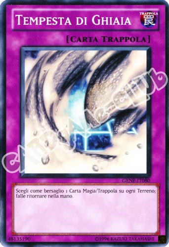 GENF-IT080 Tempesta di Ghiaia comune Unlimited (IT) -NEAR MINT-