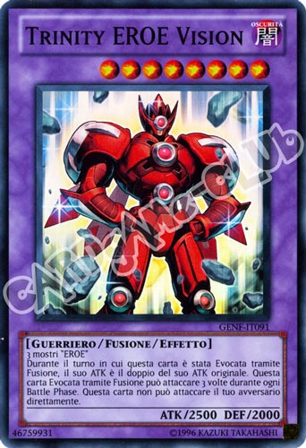 GENF-IT091 Trinity Eroe Vision super rara Unlimited (IT) -NEAR MINT-
