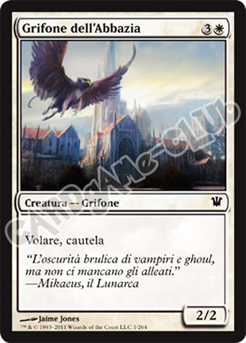 001 / 264 Grifone dell'Abbazia comune (IT) -NEAR MINT-