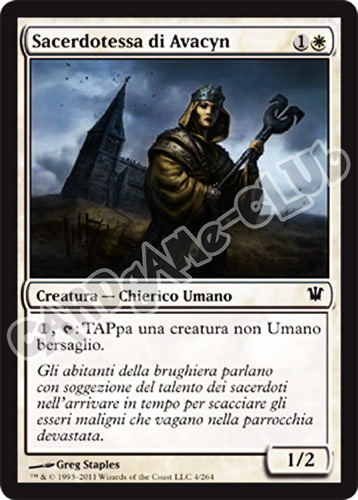 004 / 264 Sacerdotessa di Avacyn comune (IT) -NEAR MINT-