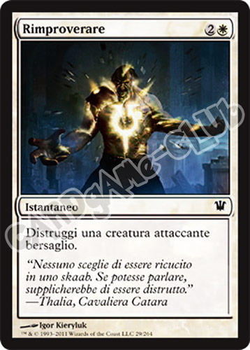 029 / 264 Rimproverare comune (IT) -NEAR MINT-