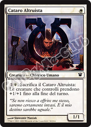 030 / 264 Cataro Altruista comune (IT) -NEAR MINT-