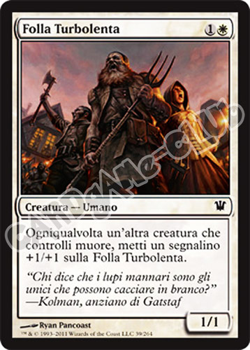 039 / 264 Folla Turbolenta comune (IT) -NEAR MINT-