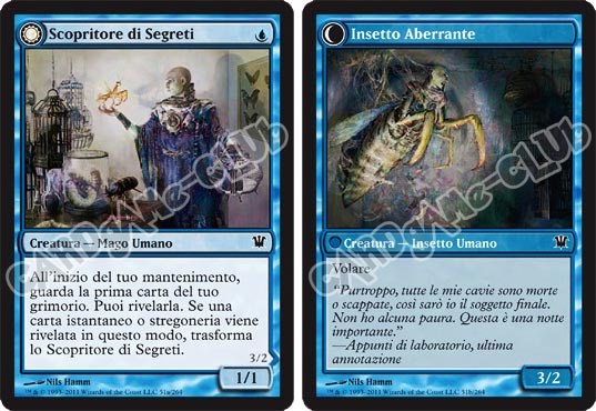 051 / 264 Scopritore di Segreti / Insetto Abberrante comune (IT) -NEAR MINT-