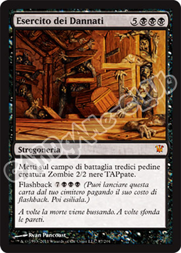 087 / 264 Esercito dei dannati mitica (IT) -NEAR MINT-