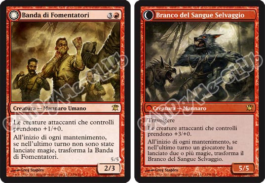 149 / 264 Banda di Fomentatori/ Branco del Sangue Selvaggio rara (IT) -NEAR MINT-