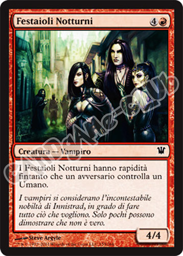 153 / 264 Festaioli Notturni comune (IT) -NEAR MINT-