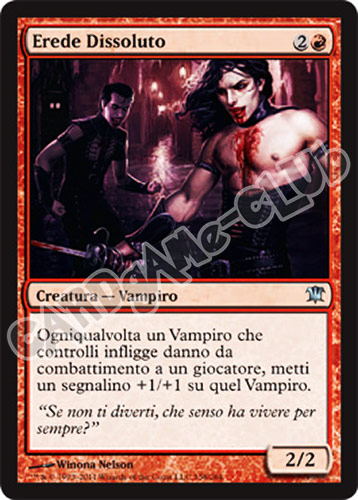 158 / 264 Erede Dissoluto non comune (IT) -NEAR MINT-