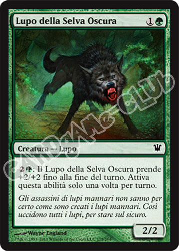 175 / 264 Lupo della Selva Oscura comune (IT) -NEAR MINT-