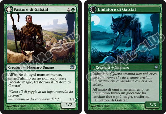 182 / 264 Pastore di Gatstaf/ Ululatore di Gatstaf non comune (IT) -NEAR MINT-