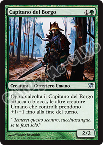 187 / 264 Capitano del Borgo non comune (IT) -NEAR MINT-