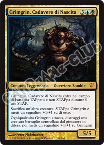 214 / 264 Grimgrin, Cadavere di Nascita mitica (IT) -NEAR MINT-