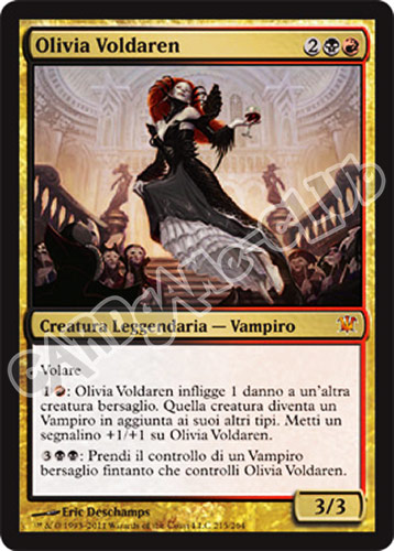 215 / 264 Olivia Voldaren mitica (IT) -NEAR MINT-