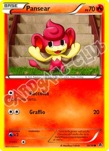 18 / 98 Pansear comune (IT) -NEAR MINT-