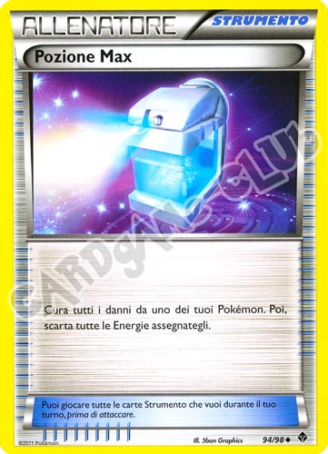 94 / 98 Pozione Max non comune (IT)  -PLAYED-