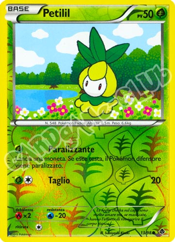 13 / 98 Petilil comune foil reverse (IT) -NEAR MINT-