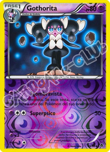 46 / 98 Gothorita non comune foil reverse (IT) -NEAR MINT-