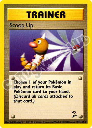 107 / 130 Scoop Up rara unlimited (EN) -NEAR MINT-
