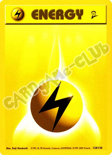 128 / 130 Lightning Energy comune unlimited (EN) -NEAR MINT-
