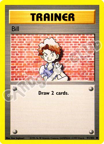 091 / 102 Bill comune unlimited (EN) -NEAR MINT-