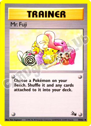 58 / 62 Mr. Fuji non comune unlimited (EN) -NEAR MINT-