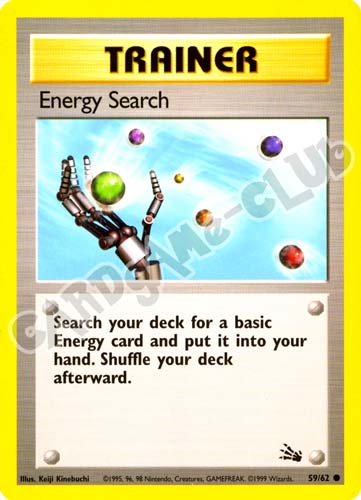 59 / 62 Energy Search comune unlimited (EN) -NEAR MINT-
