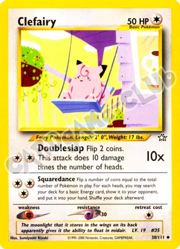 030 / 111 Clefairy non comune unlimited (EN) -NEAR MINT-