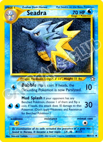 048 / 111 Seadra non comune unlimited (EN) -NEAR MINT-
