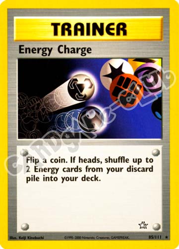 085 / 111 Energy Charge rara unlimited (EN) -NEAR MINT-