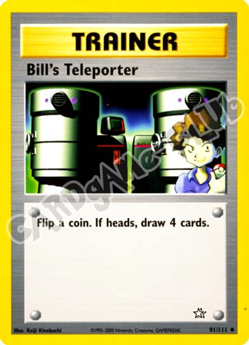 091 / 111 Bill's Teleporter non comune unlimited (EN) -NEAR MINT-
