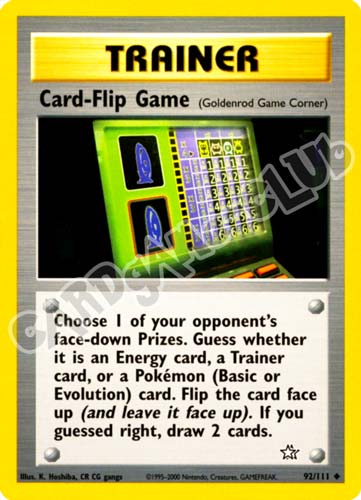 092 / 111 Card-Flip Game non comune unlimited (EN) -NEAR MINT-