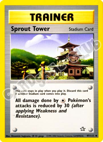 097 / 111 Sprout Tower non comune unlimited (EN) -NEAR MINT-