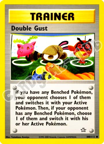 100 / 111 Double Gust comune unlimited (EN) -NEAR MINT-