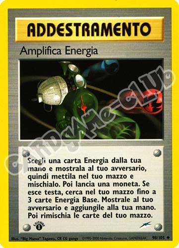 098 / 105 Amplifica Energia non comune 1a edizione (IT)  -GOOD-