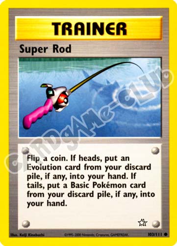 103 / 111 Super Rod comune unlimited (EN) -NEAR MINT-