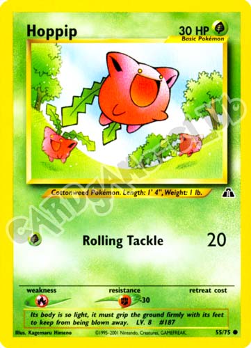 55 / 75 Hoppip comune unlimited (EN) -NEAR MINT-