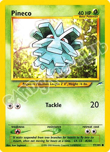 077 / 105 Pineco comune unlimited (EN) -NEAR MINT-
