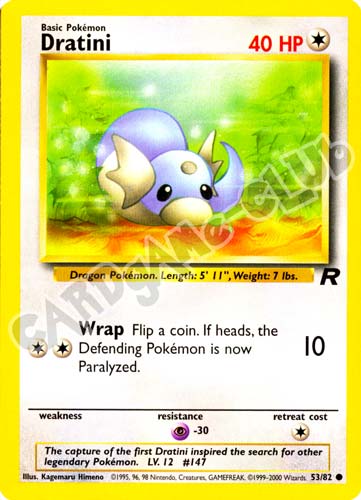 53 / 82 Dratini comune unlimited (EN) -NEAR MINT-
