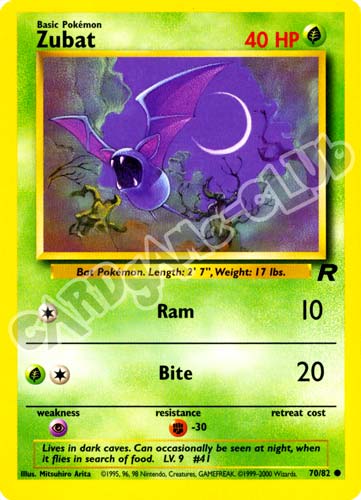 70 / 82 Zubat comune unlimited (EN) -NEAR MINT-