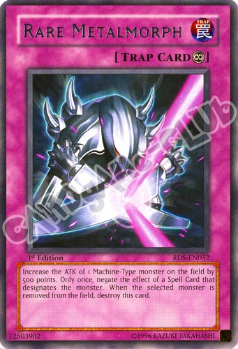 RDS-EN052 Rare Metalmorph rara 1st Edition (EN) -NEAR MINT-