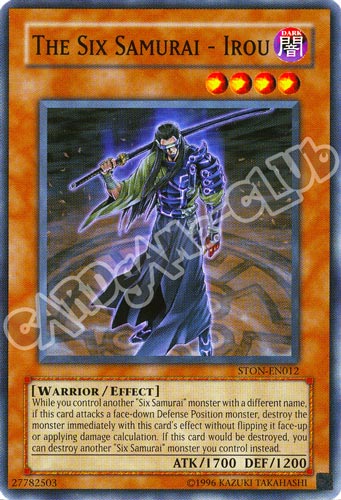 STON-EN012 The Six Samurai-Irou comune Unlimited (EN) -NEAR MINT-
