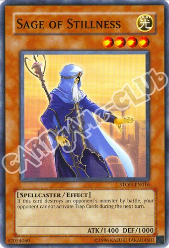 STON-EN016 Sage of Stillness comune Unlimited (EN) -NEAR MINT-