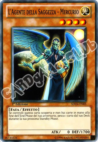 SDLS-IT005 L'Agente della Saggezza - Mercurio comune 1a Edizione (IT) -NEAR MINT-