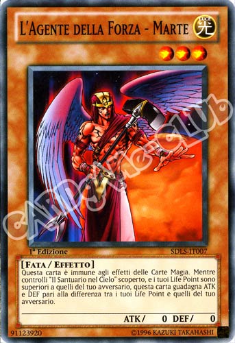 SDLS-IT007 L'Agente della Forza - Marte comune 1a Edizione (IT) -NEAR MINT-