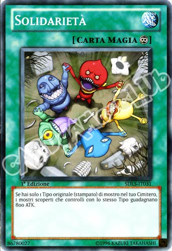 SDLS-IT031 Solidarieta' comune 1a Edizione (IT) -GOOD-