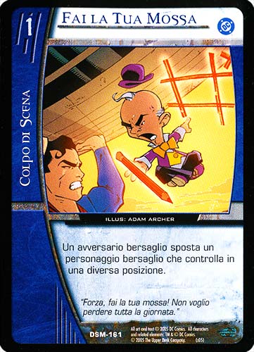 DSM-161 Fai la Tua Mossa comune  -PLAYED-