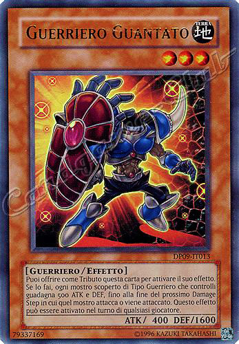 DP09-IT013 Guerriero Guantato ultra rara Unlimited (IT) -NEAR MINT-