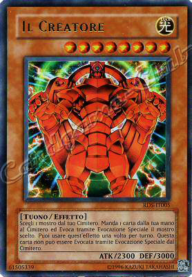 RDS-IT005 Il Creatore ultra rara Unlimited (IT) -NEAR MINT-