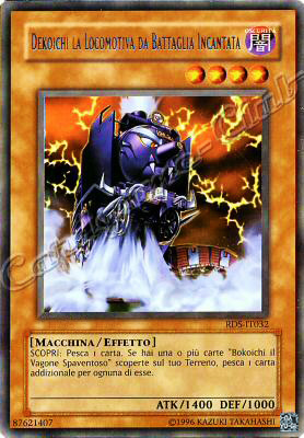 RDS-IT032 Dekoichi la Locomotiva da Battaglia Incantata rara Unlimited (IT) -NEAR MINT-