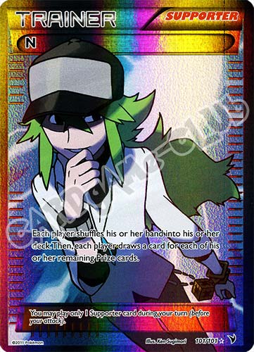 101 / 101 N ultra rara foil (EN) -NEAR MINT-